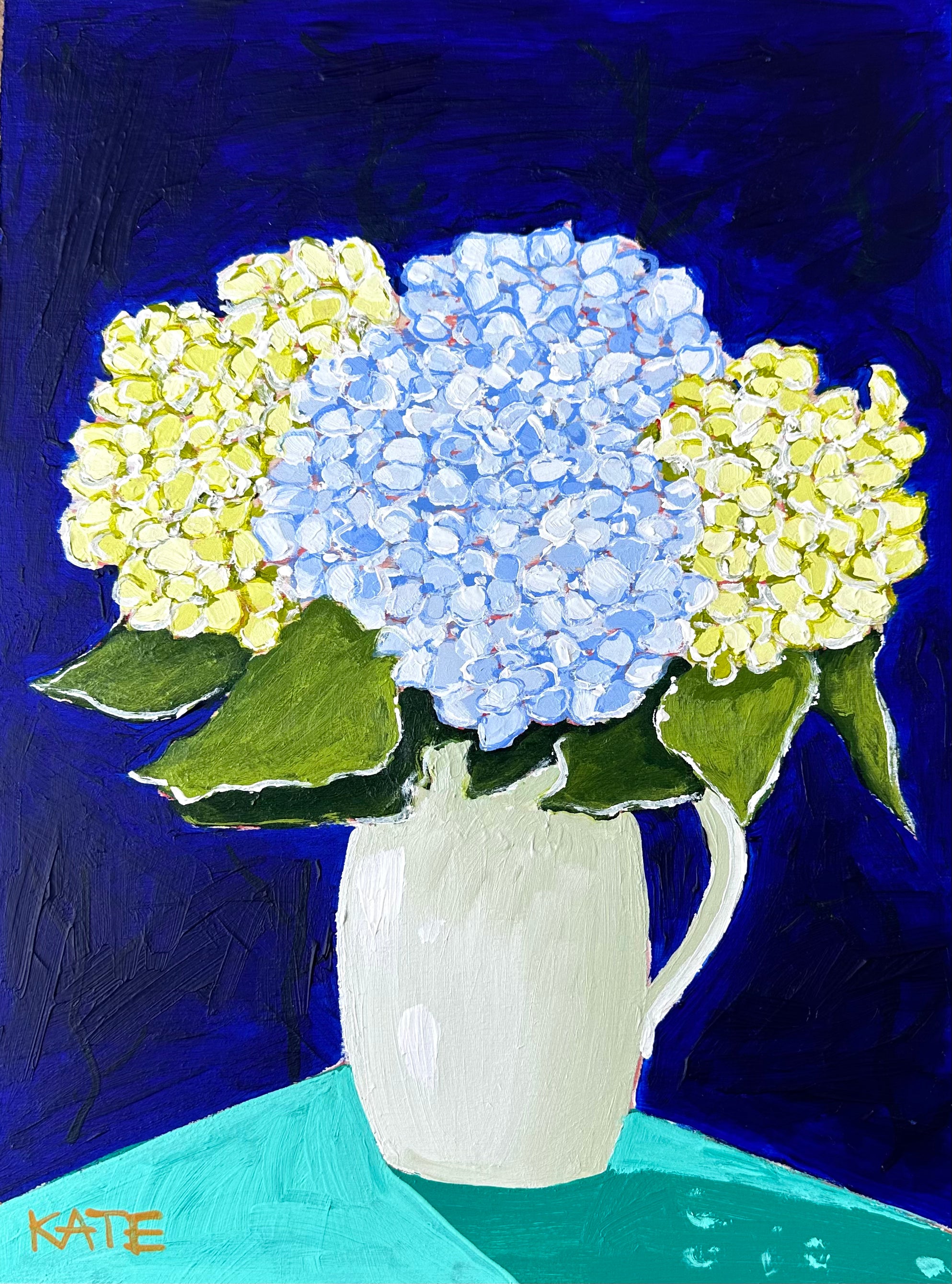 Summer Hydrangeas 12x9