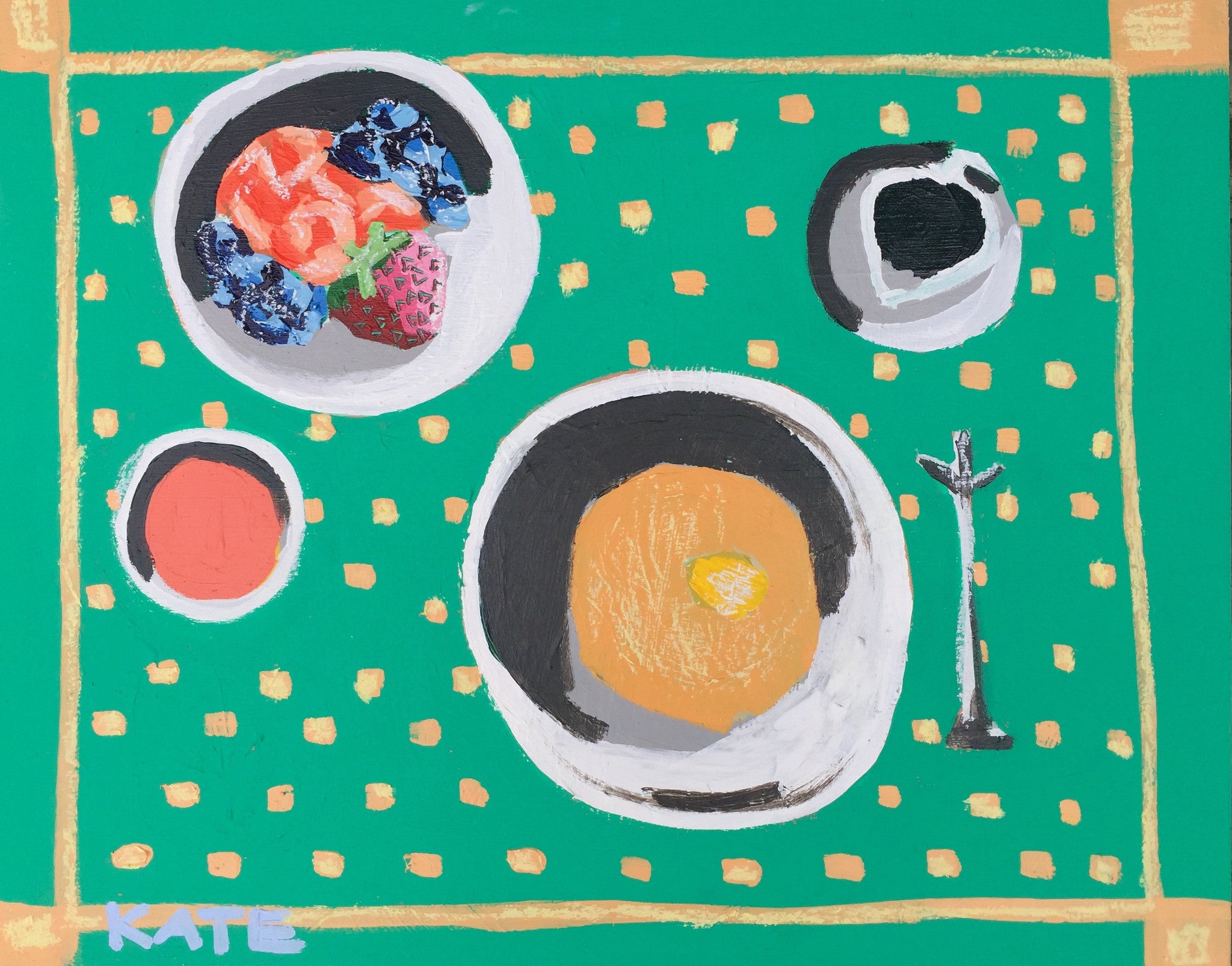 Pancakes For Breakfast 16x20 SOLD