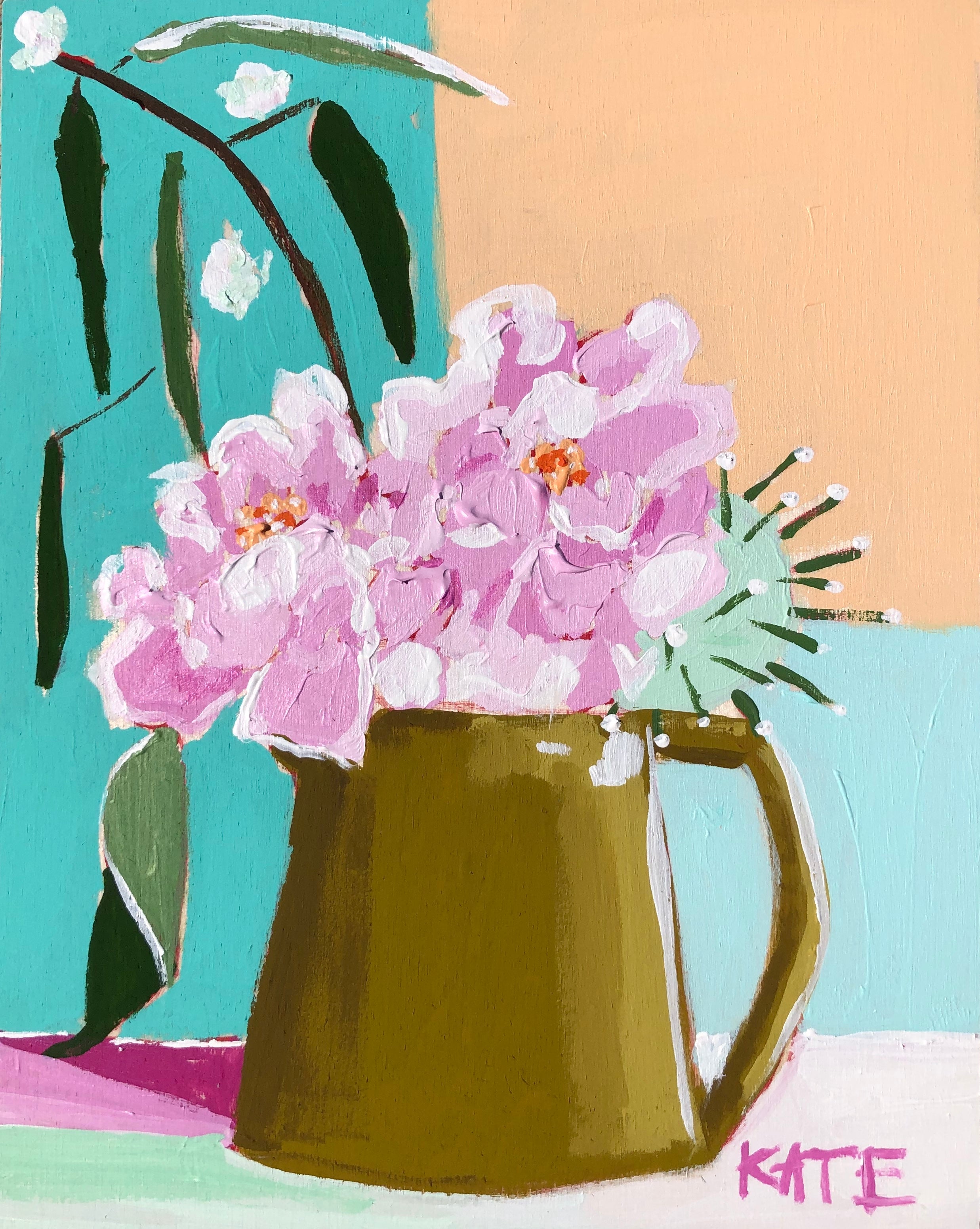 Pink Peonies 8x10