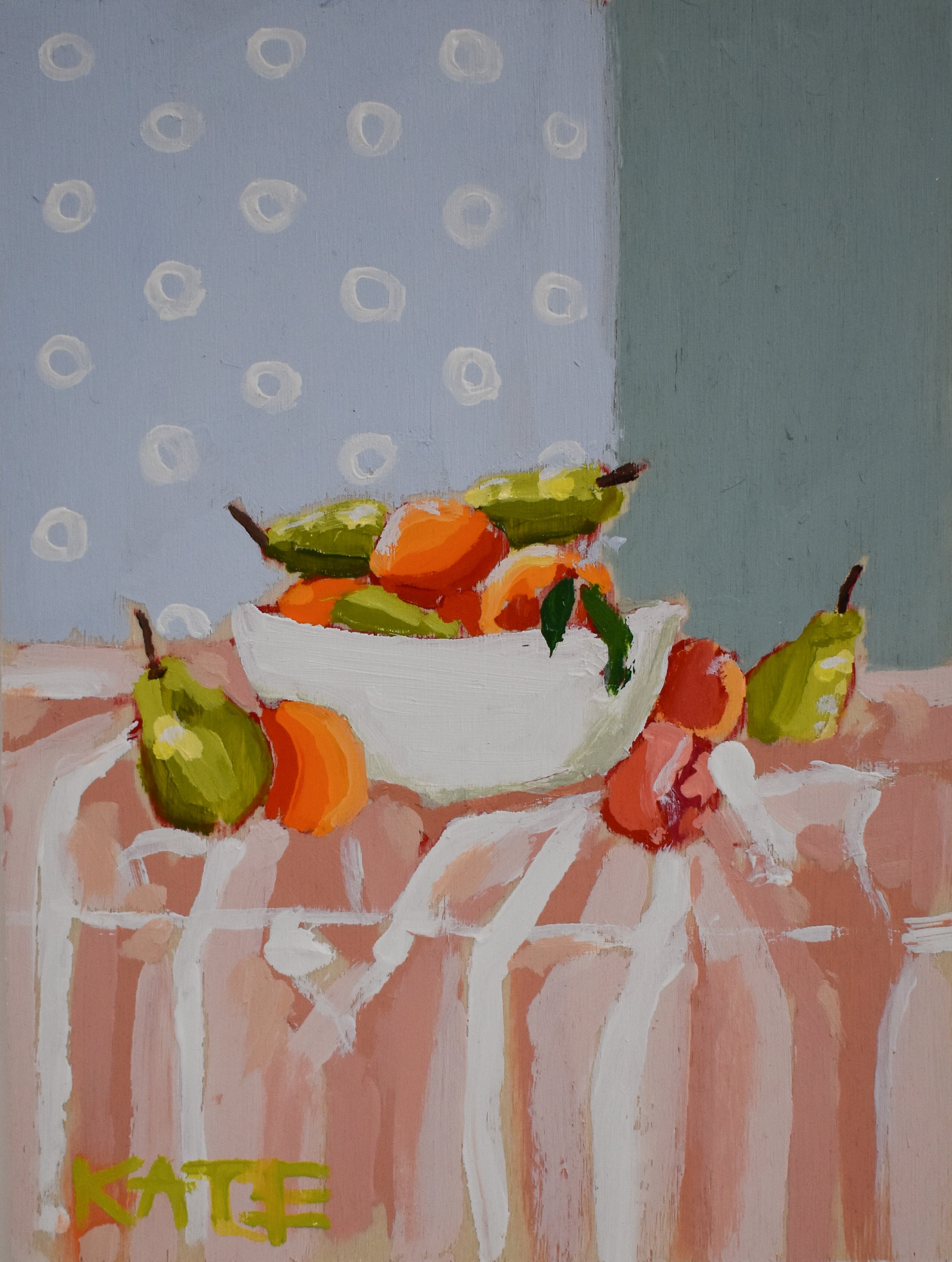 Drenched in Fruit 6x8