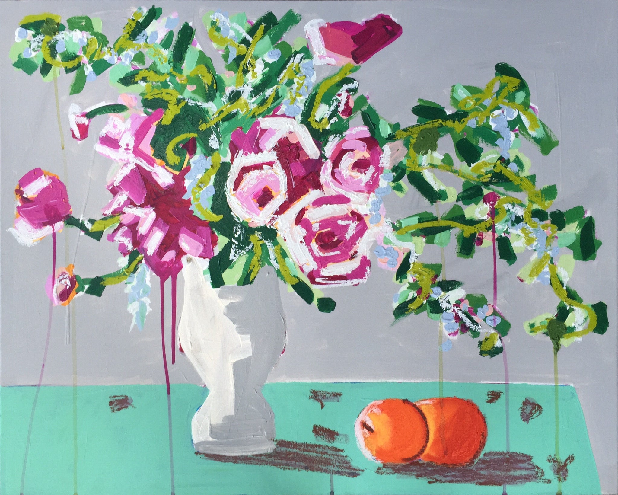 Orange Blossoms 24x30 SOLD