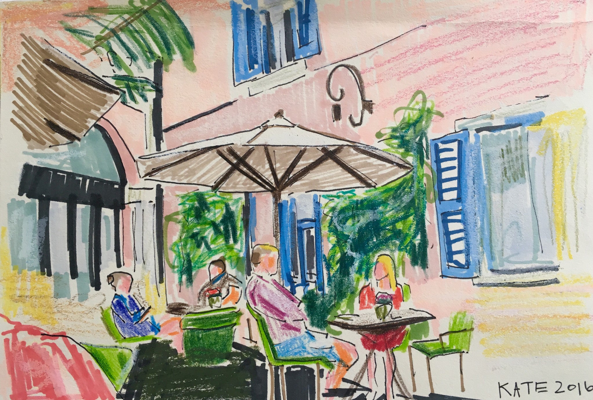 Roma Rosa 6x8 SOLD
