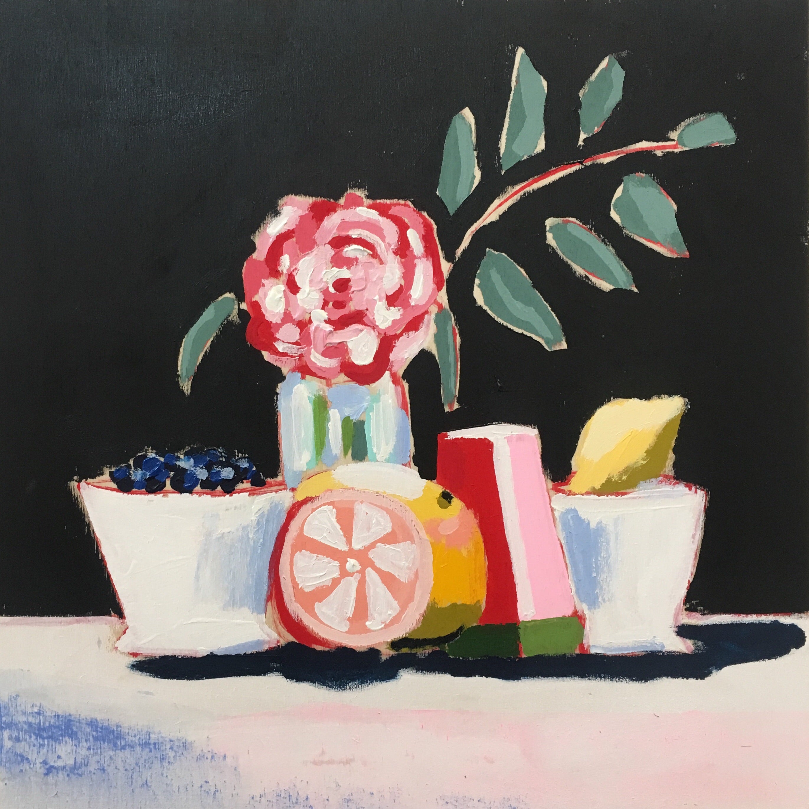 Lil Baby Grapefruit 12x12 SOLD