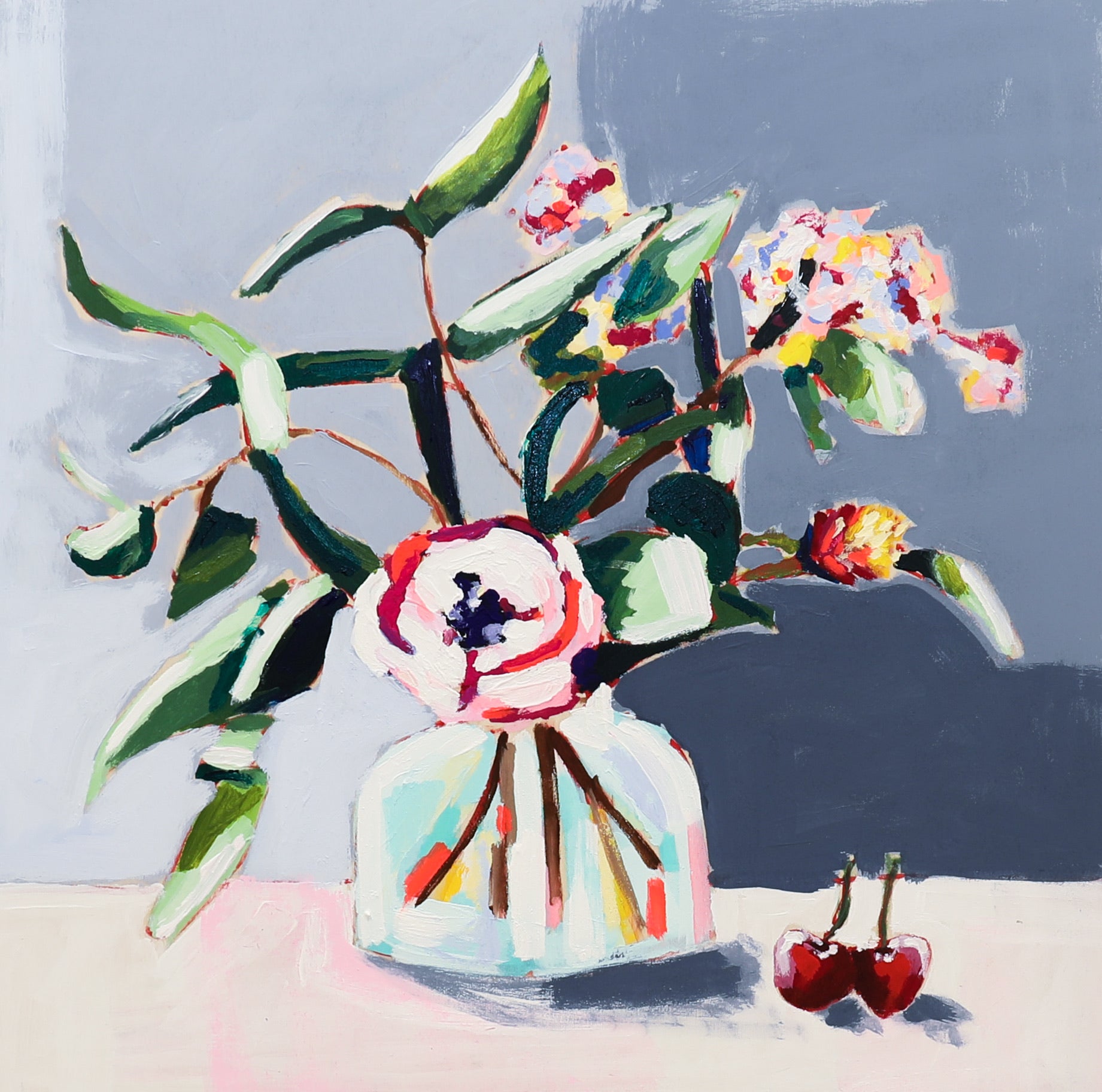 Little Cherries 12x12