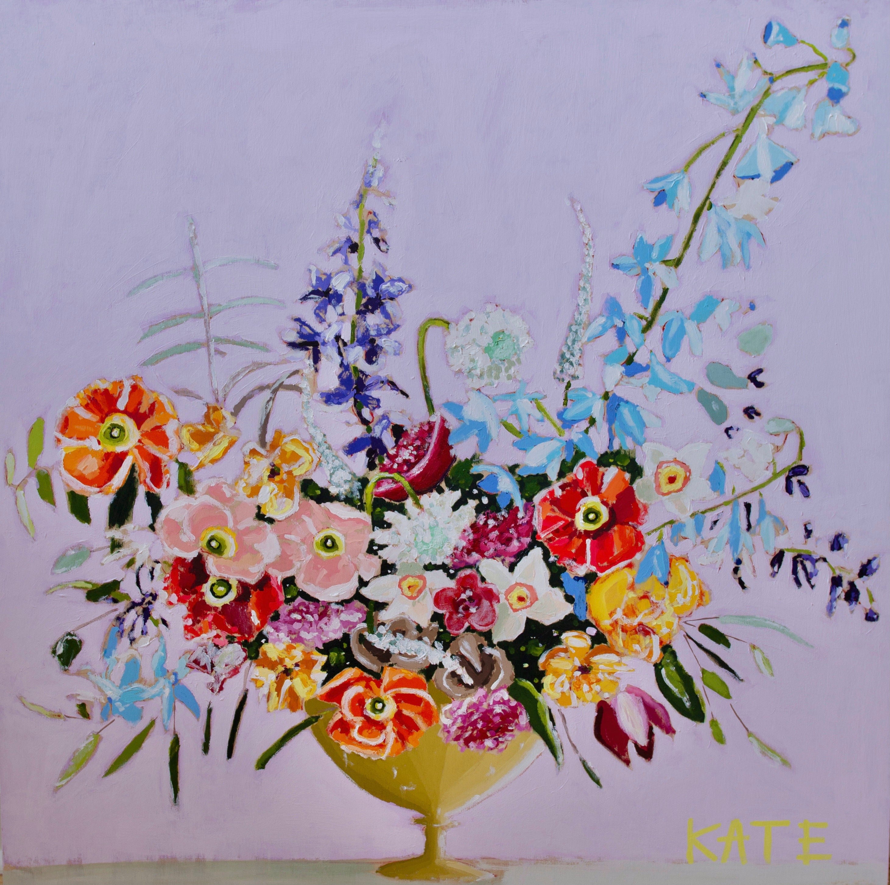 Pretty Poppies 36x36