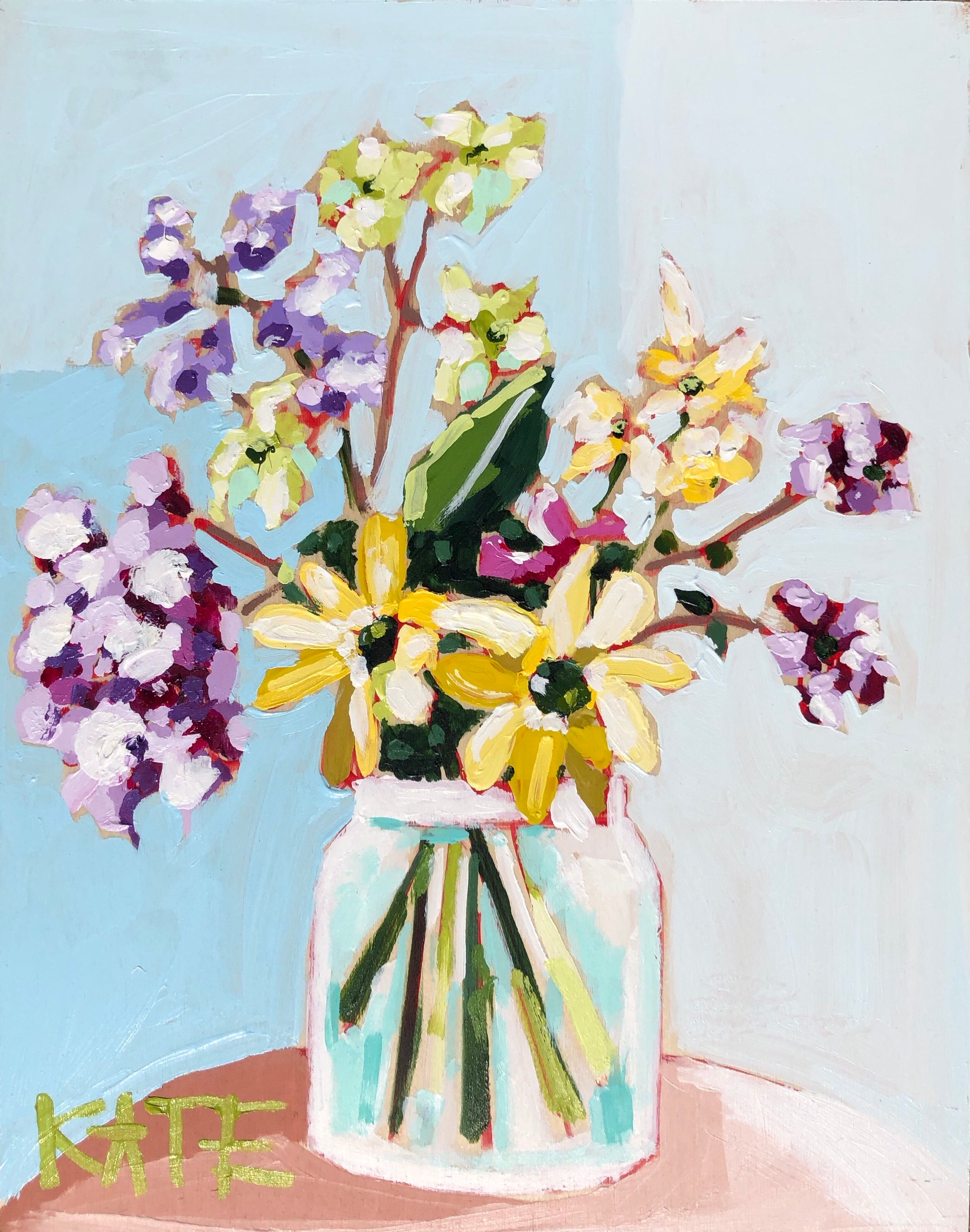 Bits of Lavender 11x14