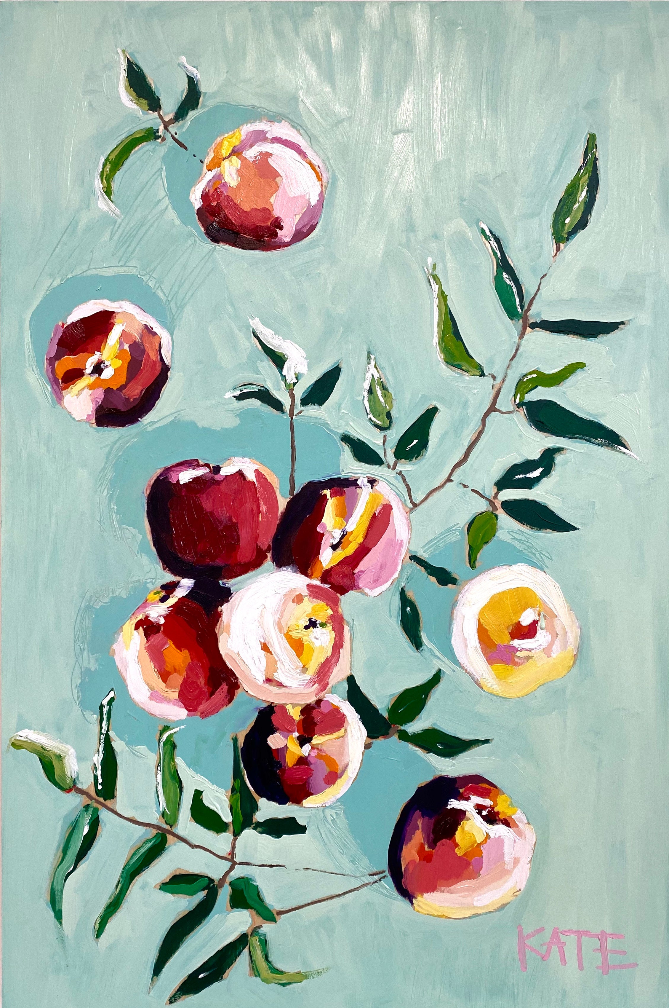 Georgia Peaches 20x30