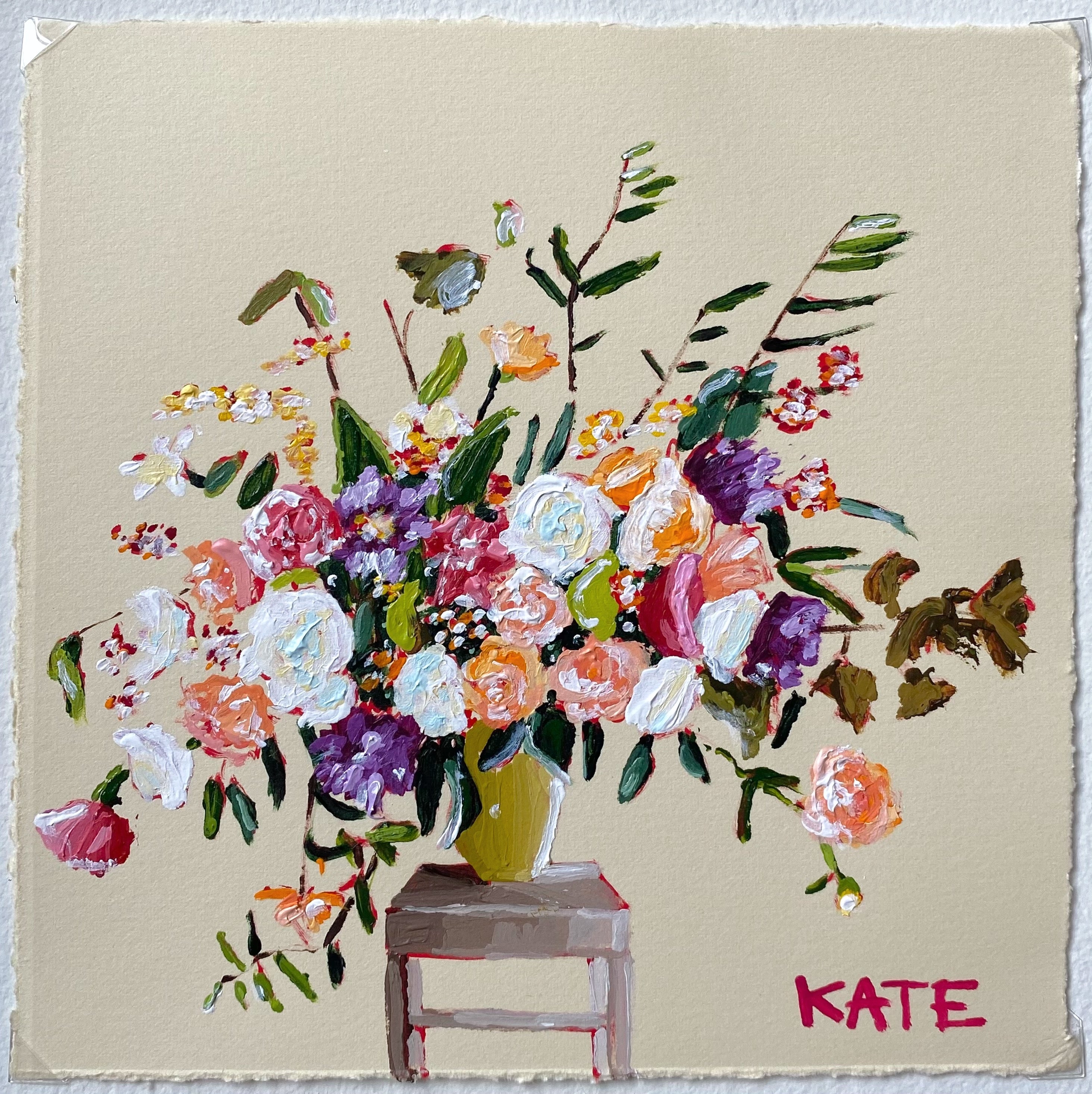 To Nora, Love Gardiner 8x8