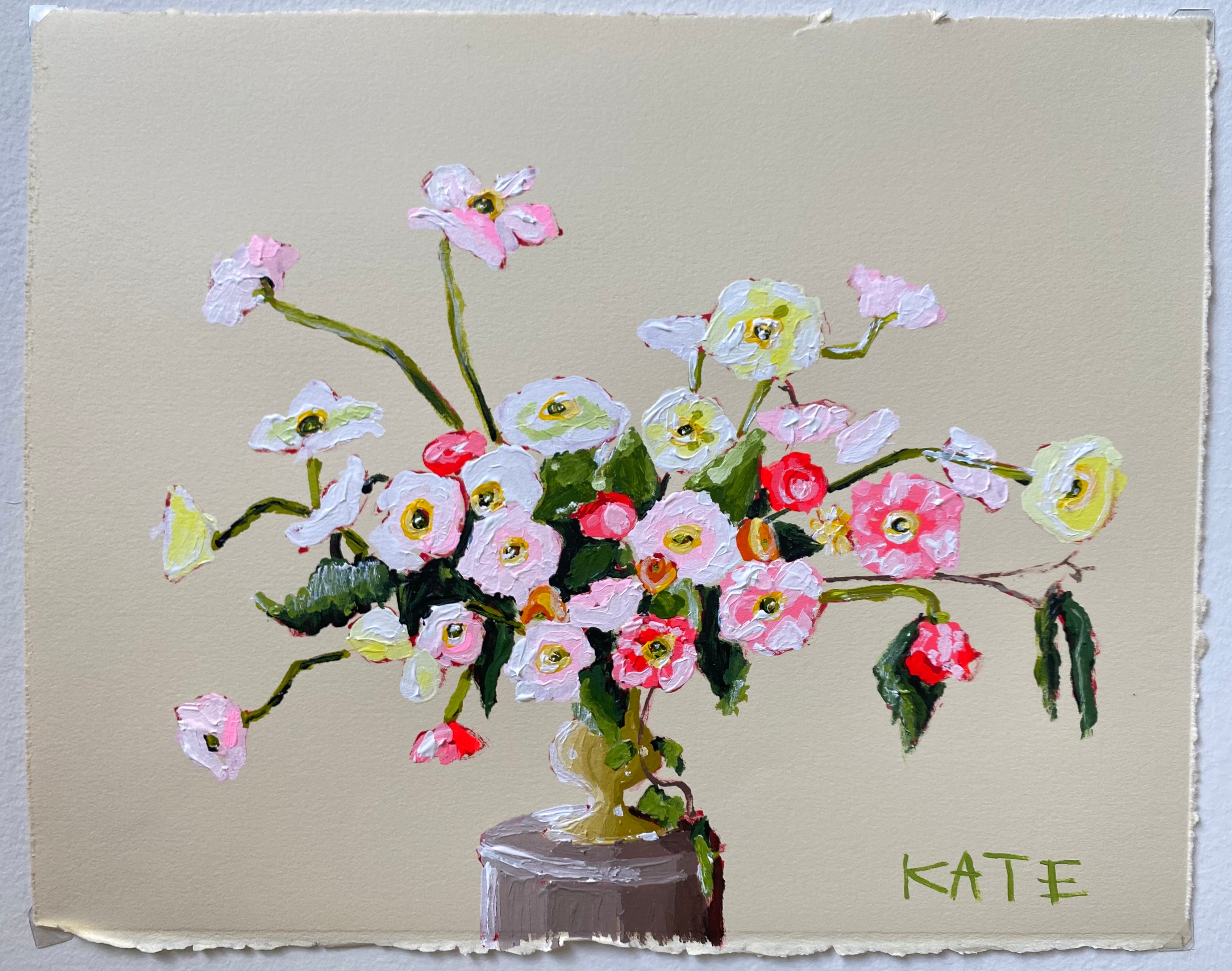To Kate, Love Vijay 11x14