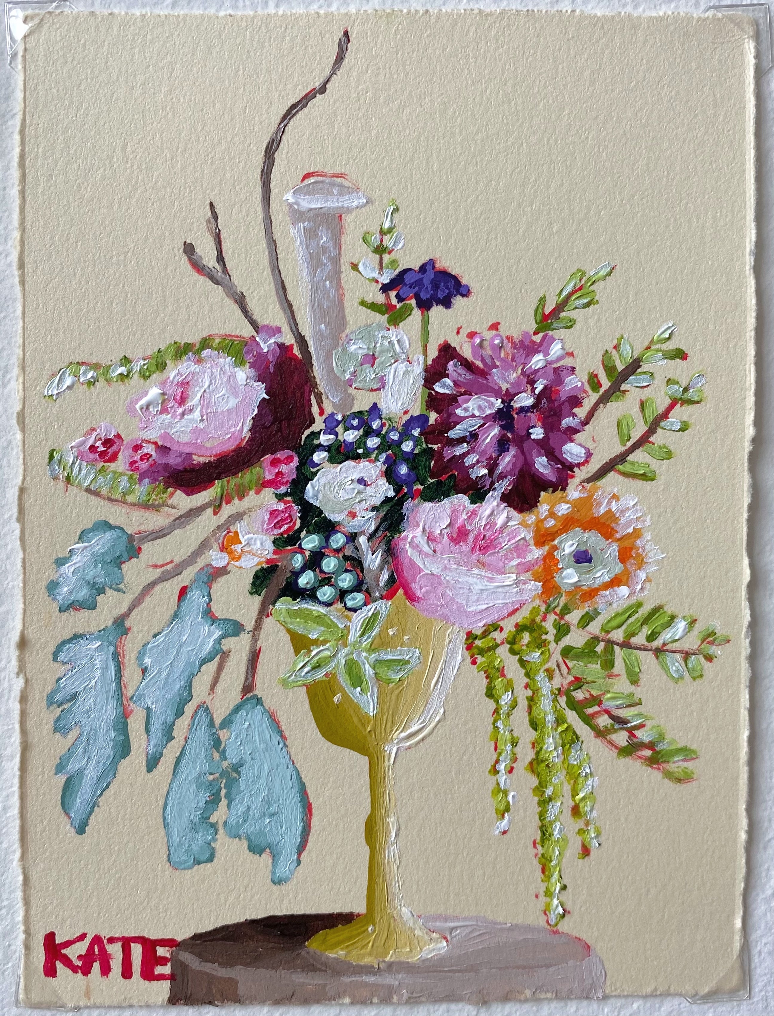 To Katherine, Love Carter 5x7