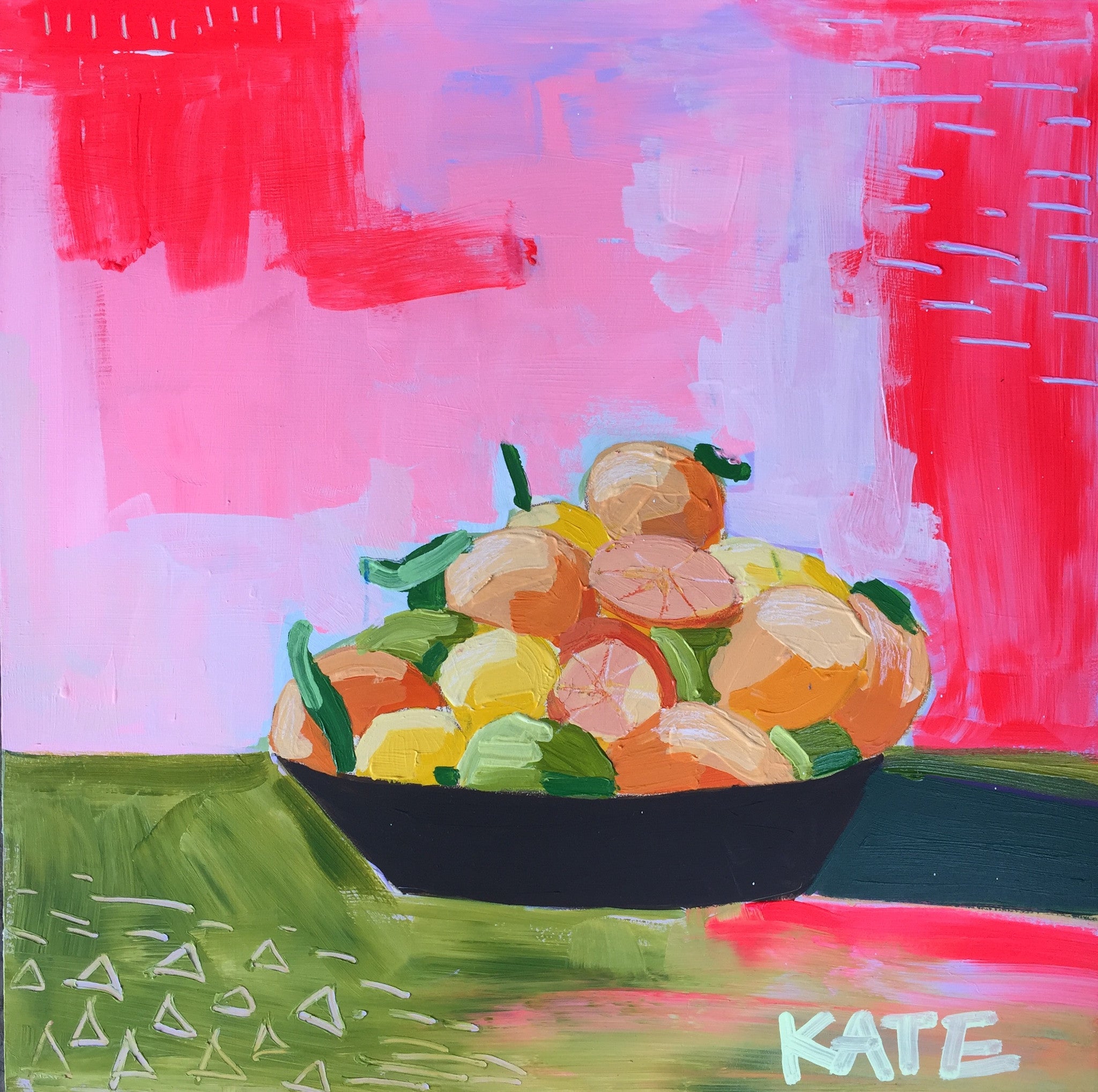 Citrus Fever 16x16 SOLD
