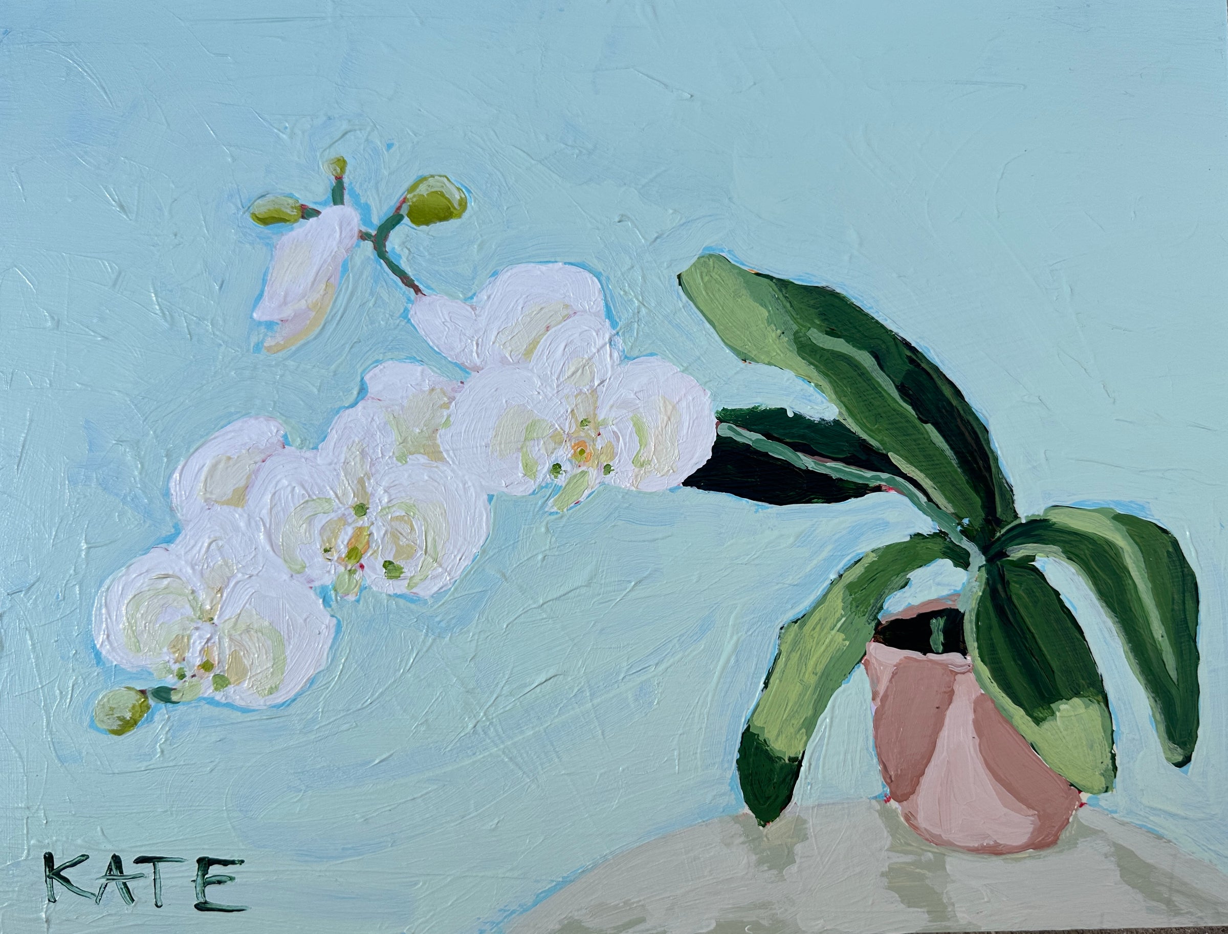 Orchid for Nancy 9x12