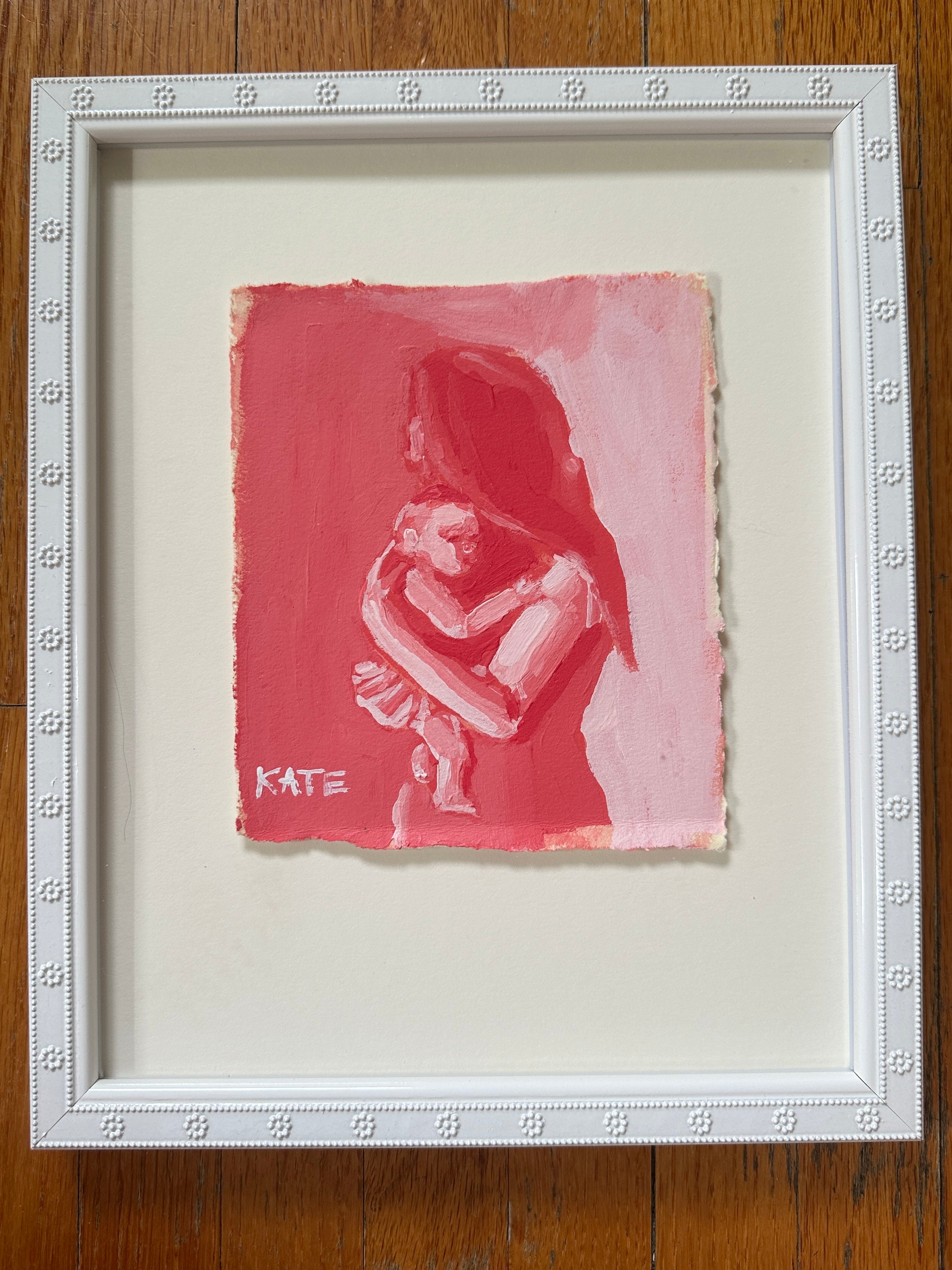 Caroline and baby