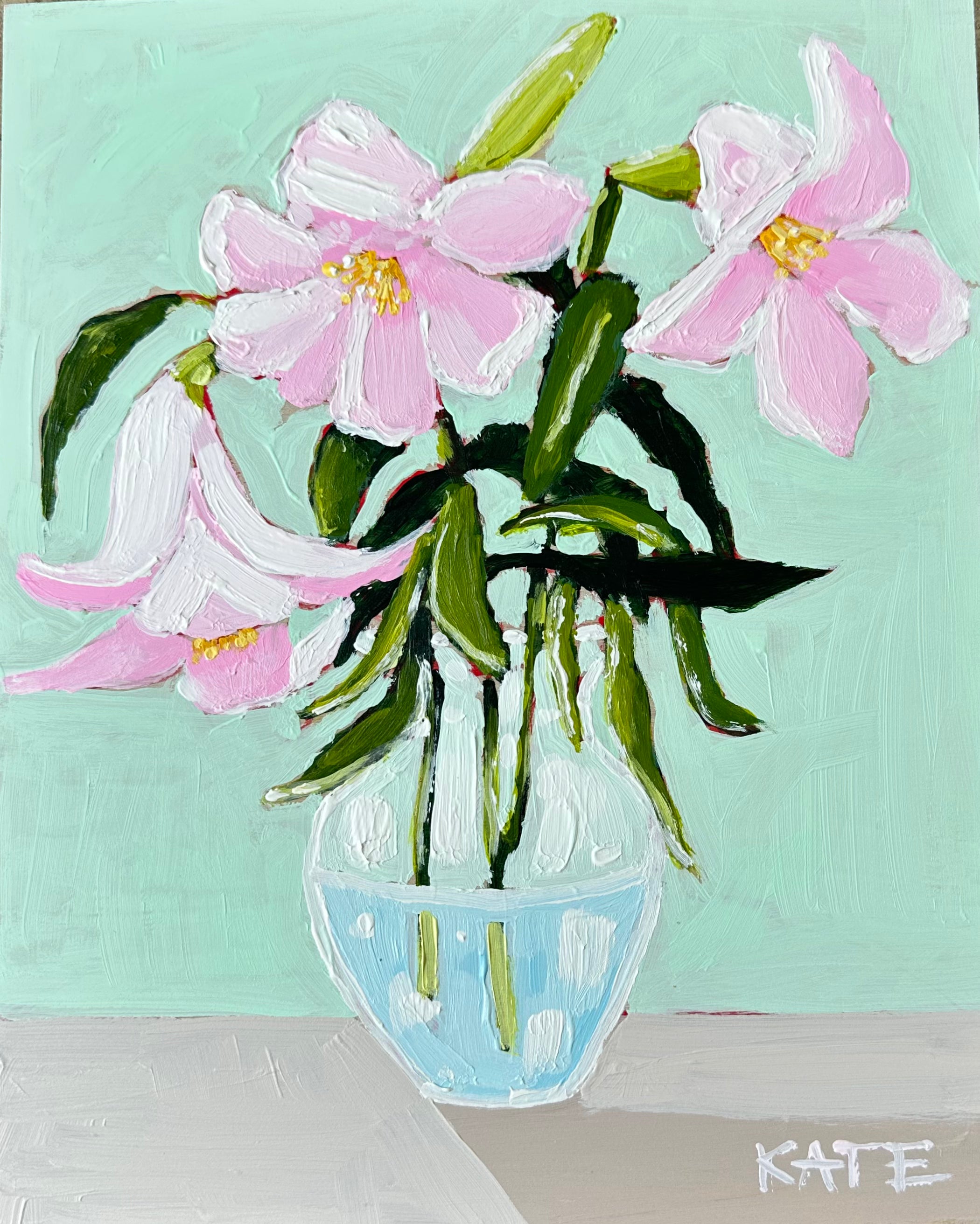 Lovely Lillies 10x8