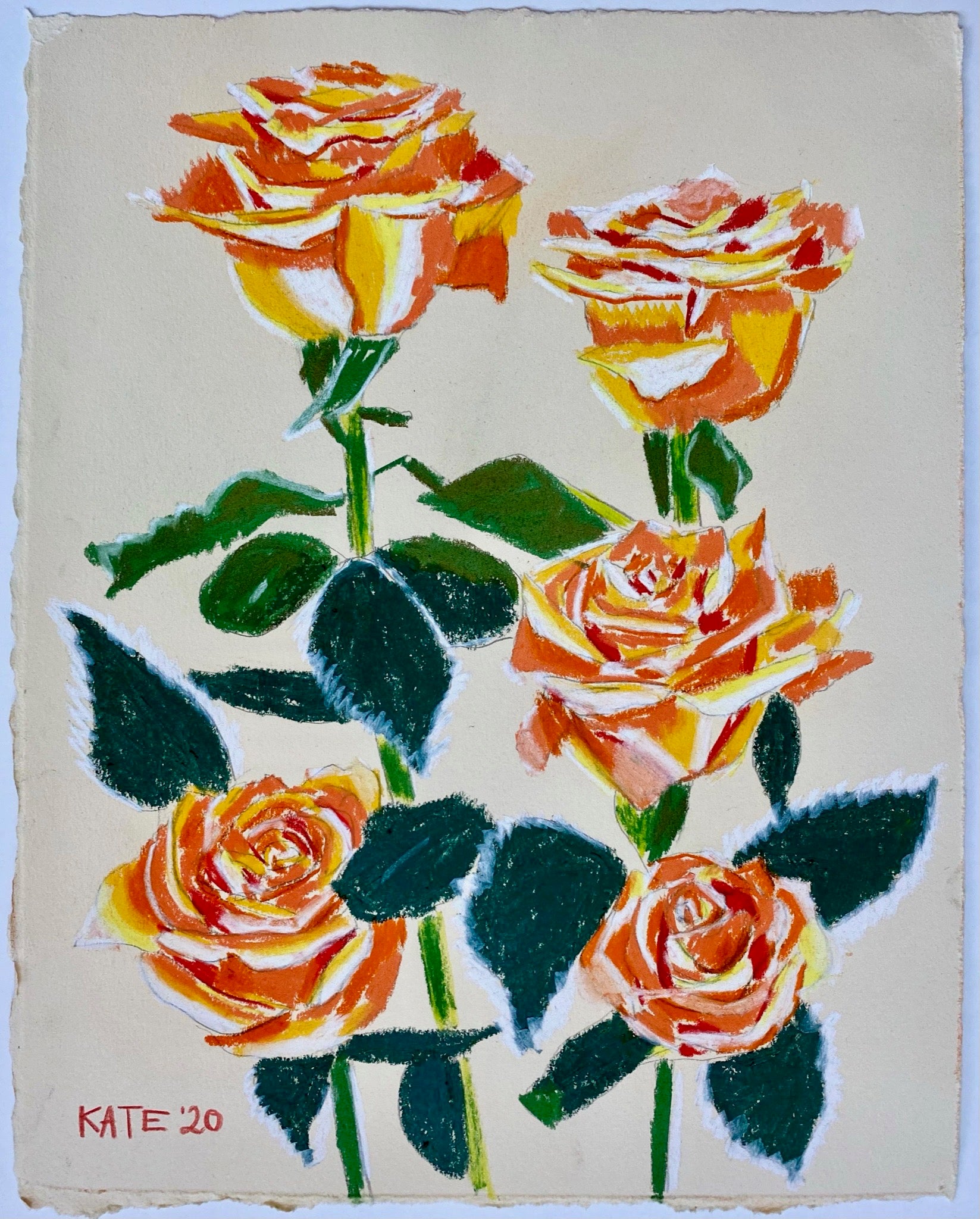 Roses for Whitni 15x18